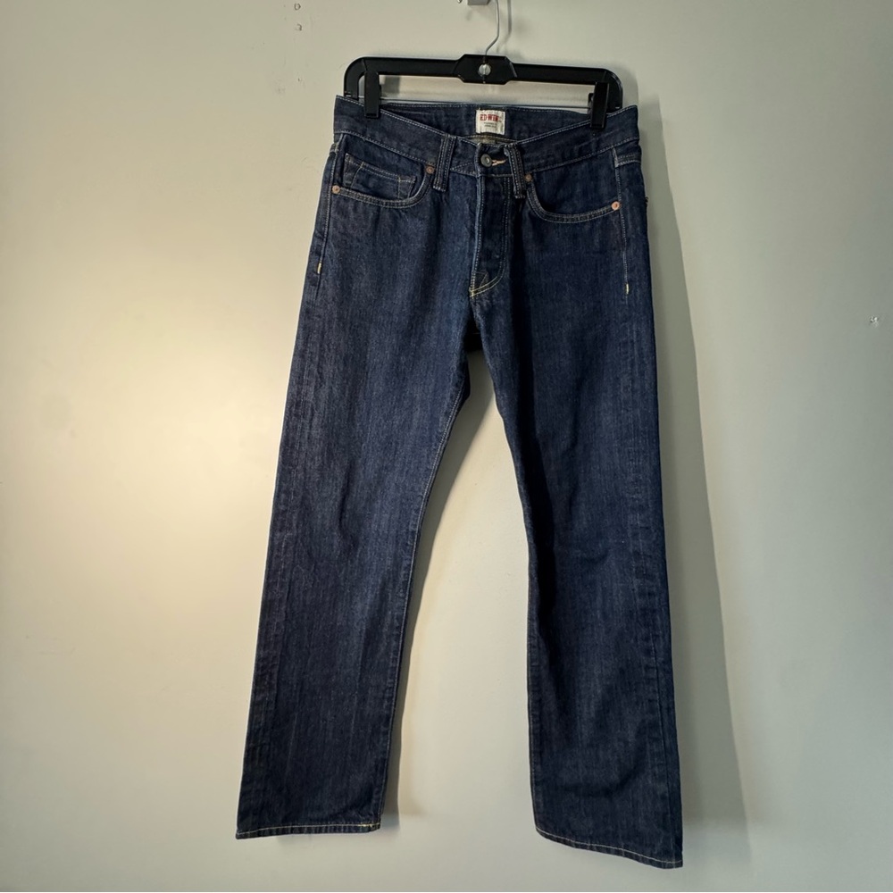 Edwin Dark Blue Straight Fit Jeans